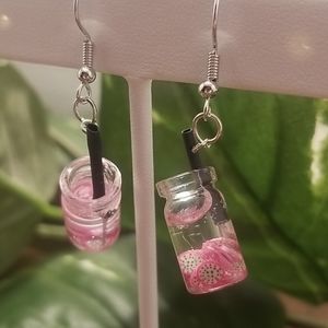 ✨Handmade✨ Fruit Infused Water Earrings
